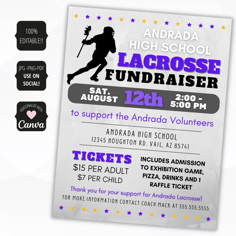 lacrosse fundraiser