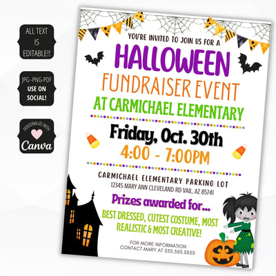 halloween fundraiser ideas