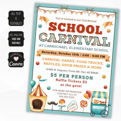 carnival ideas for schools