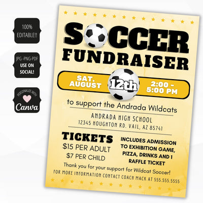 soccer fundraiser