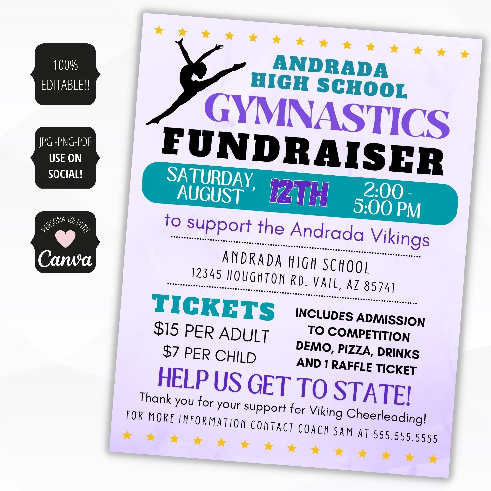 gymnastics flyers