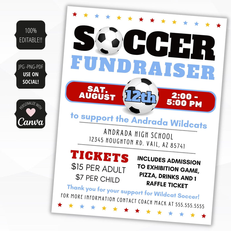 soccer team fundraising ideas