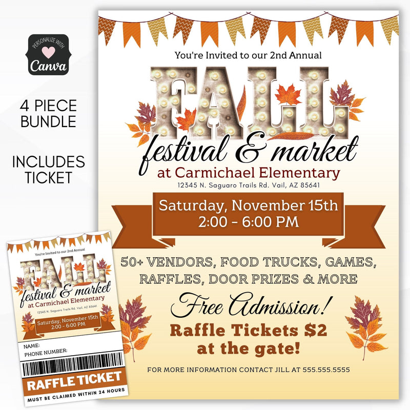 fall festival fundraiser ideas