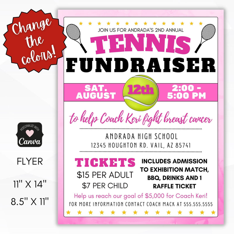 tennis flyer