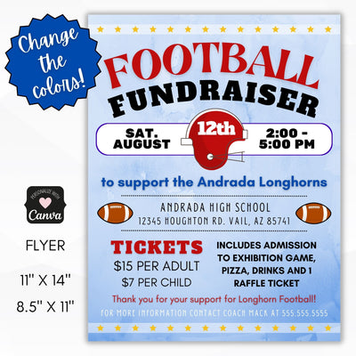 football fundraiser