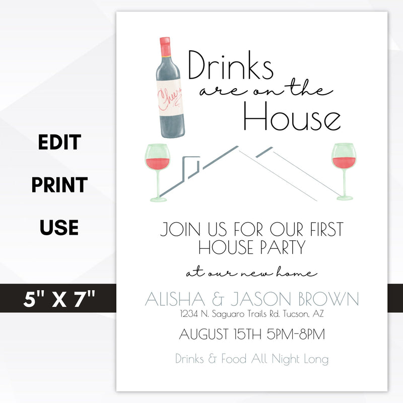 housewarming party invitation