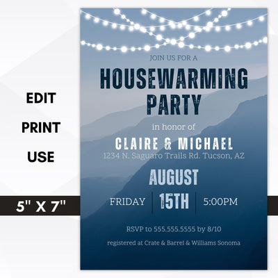 housewarming invite