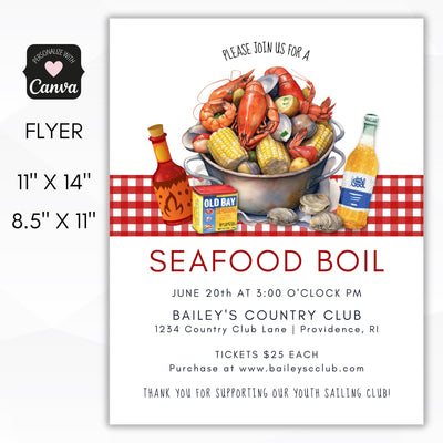 seafood boil fundraiser