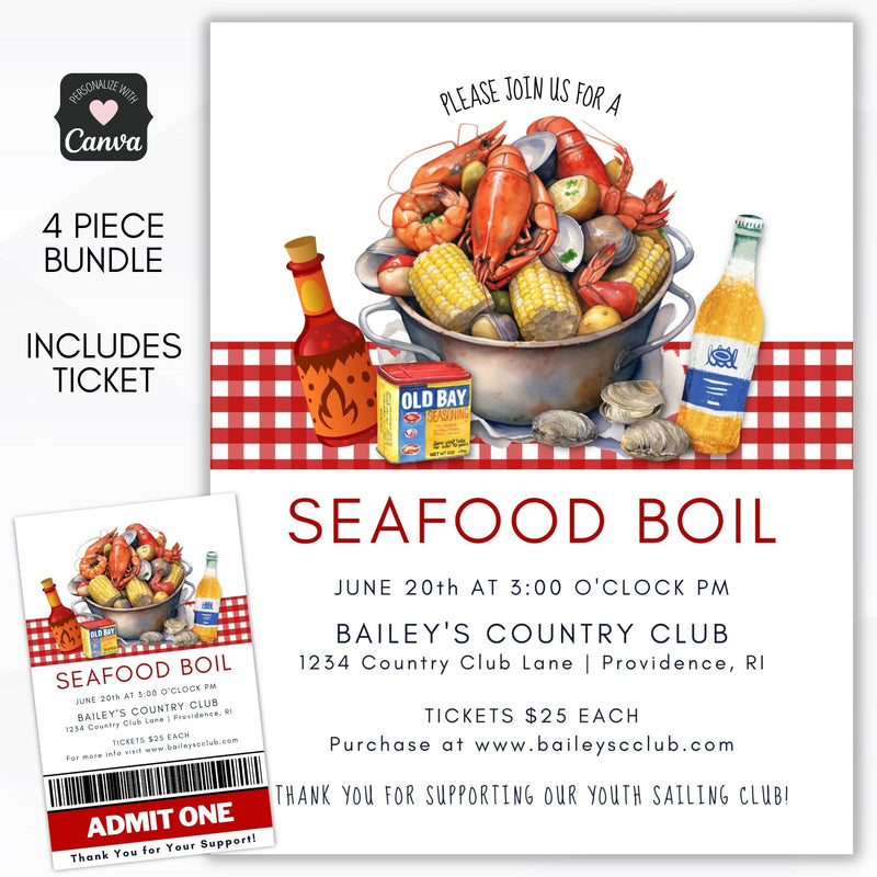 seafood boil fundraiser