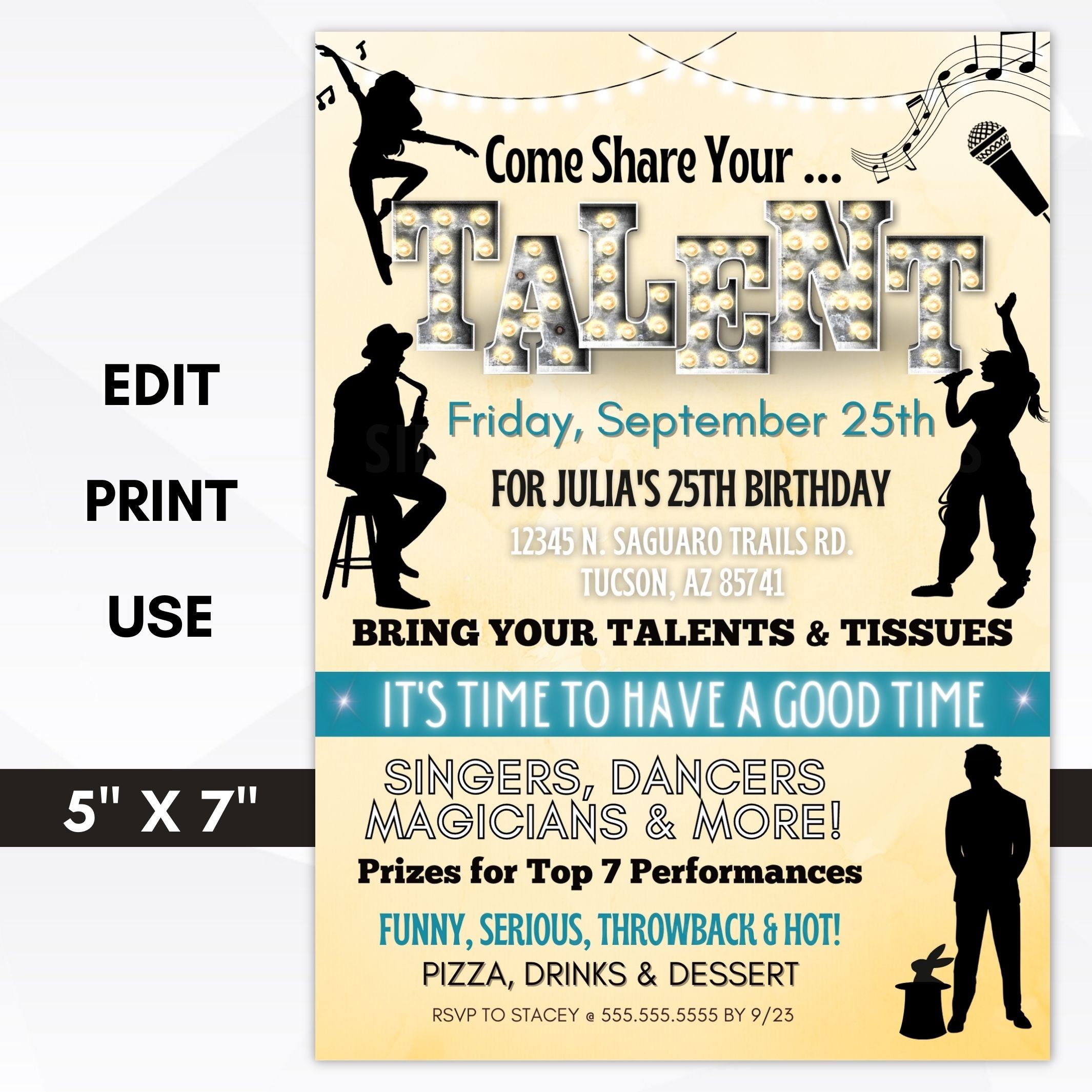 birthday party invitations