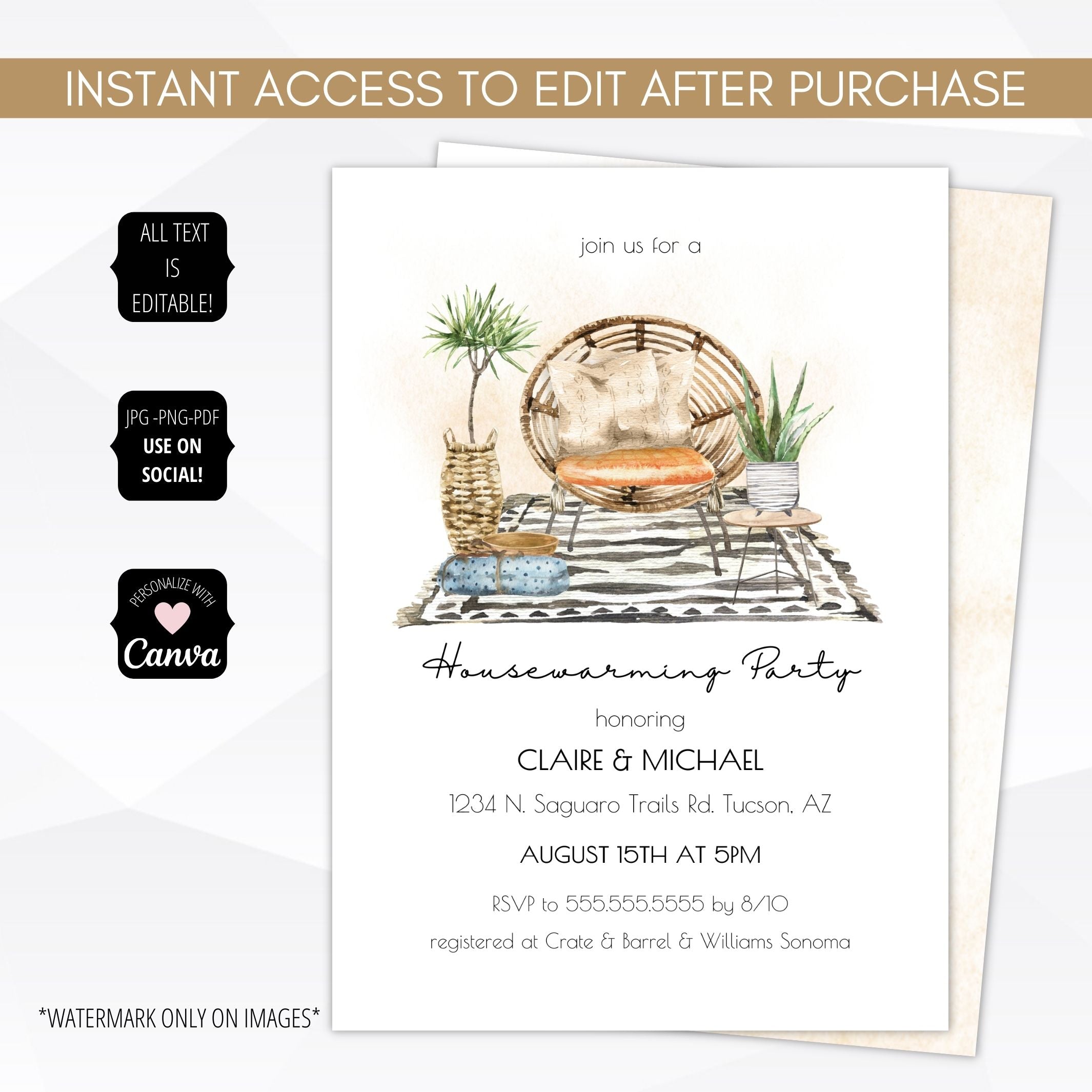 housewarming invite