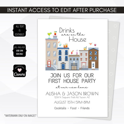 housewarming invite