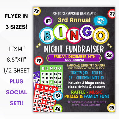 fundraiser bingo