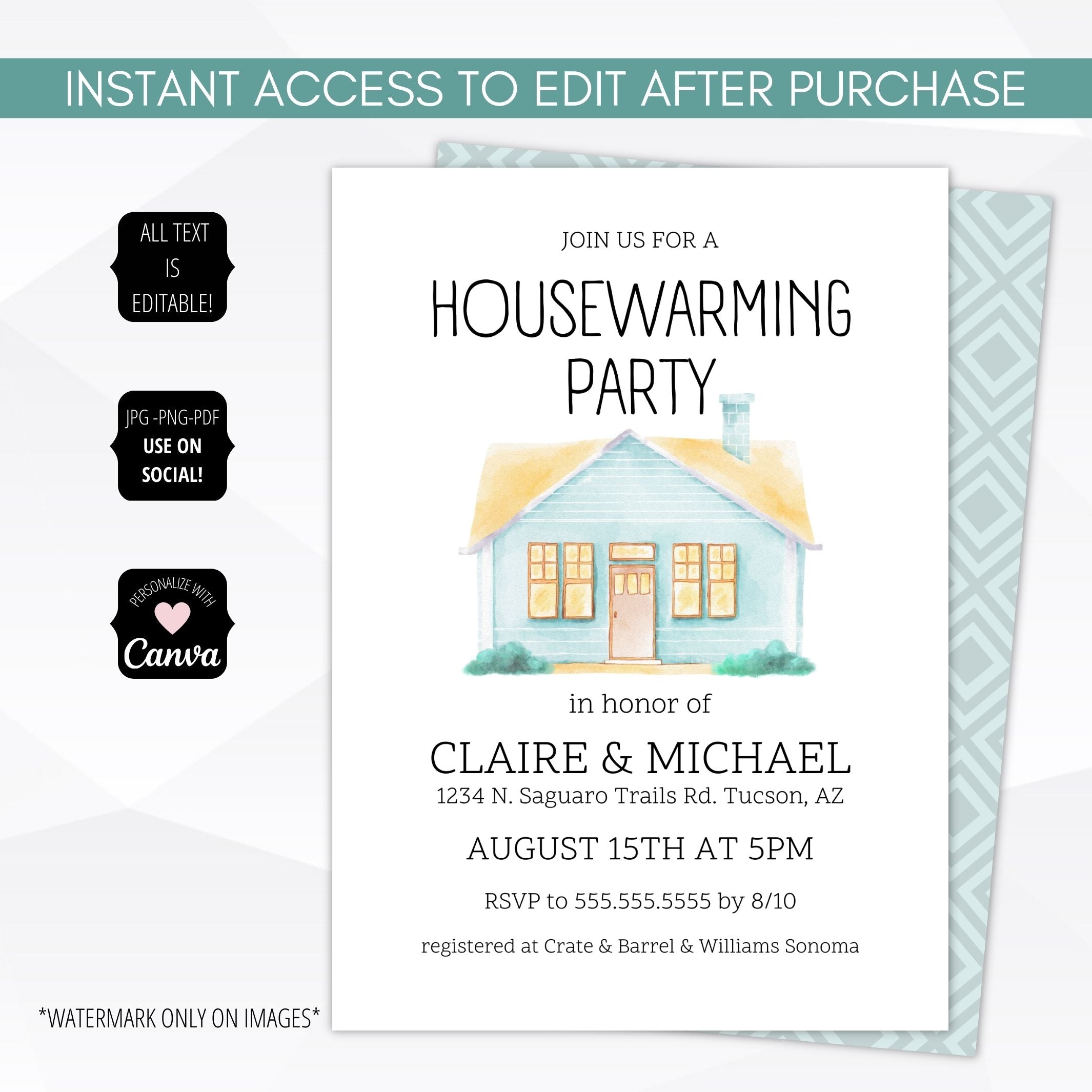 housewarming party invitation