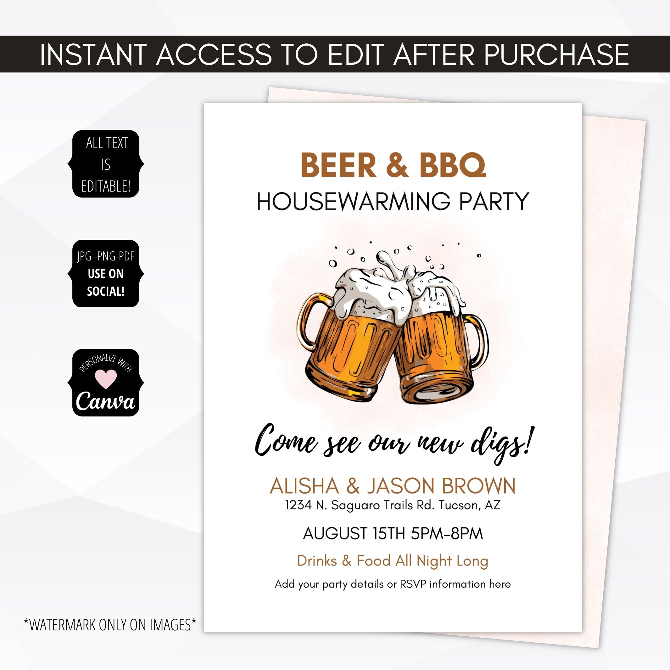 housewarming invite