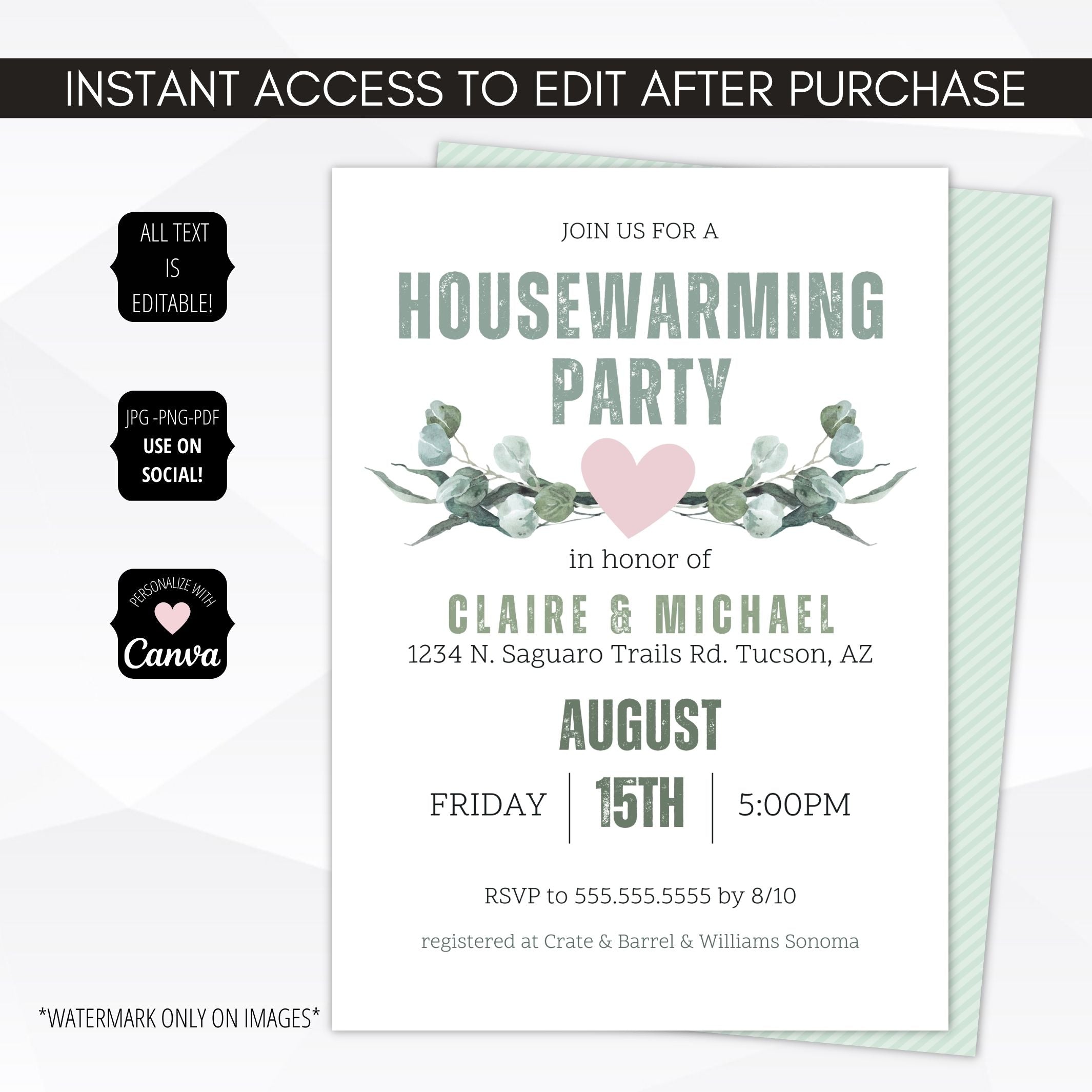 house warming party invitations
