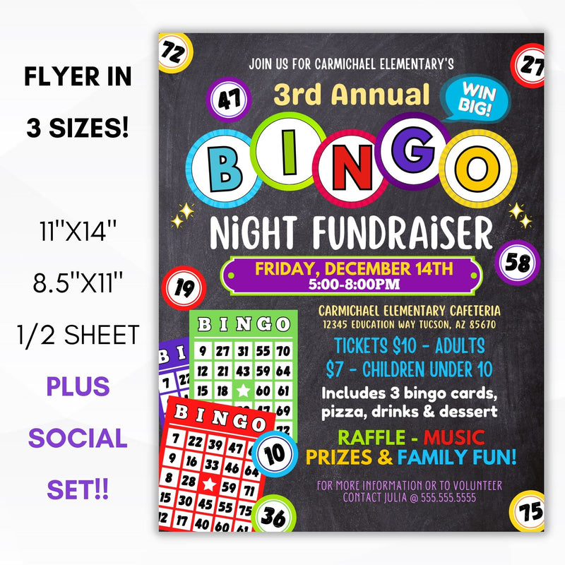 fundraiser bingo