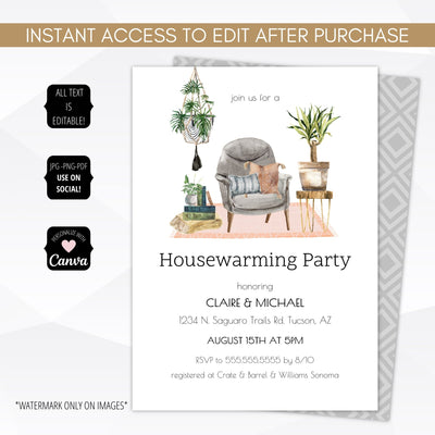 housewarming invite