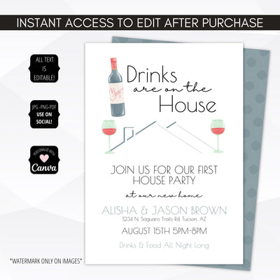 housewarming invite