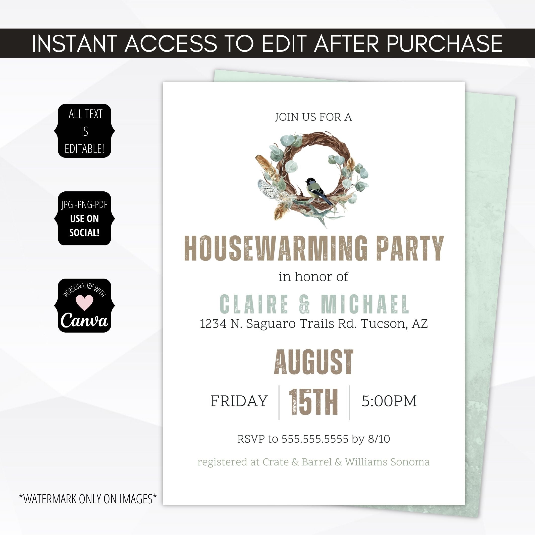 house warming party invitations
