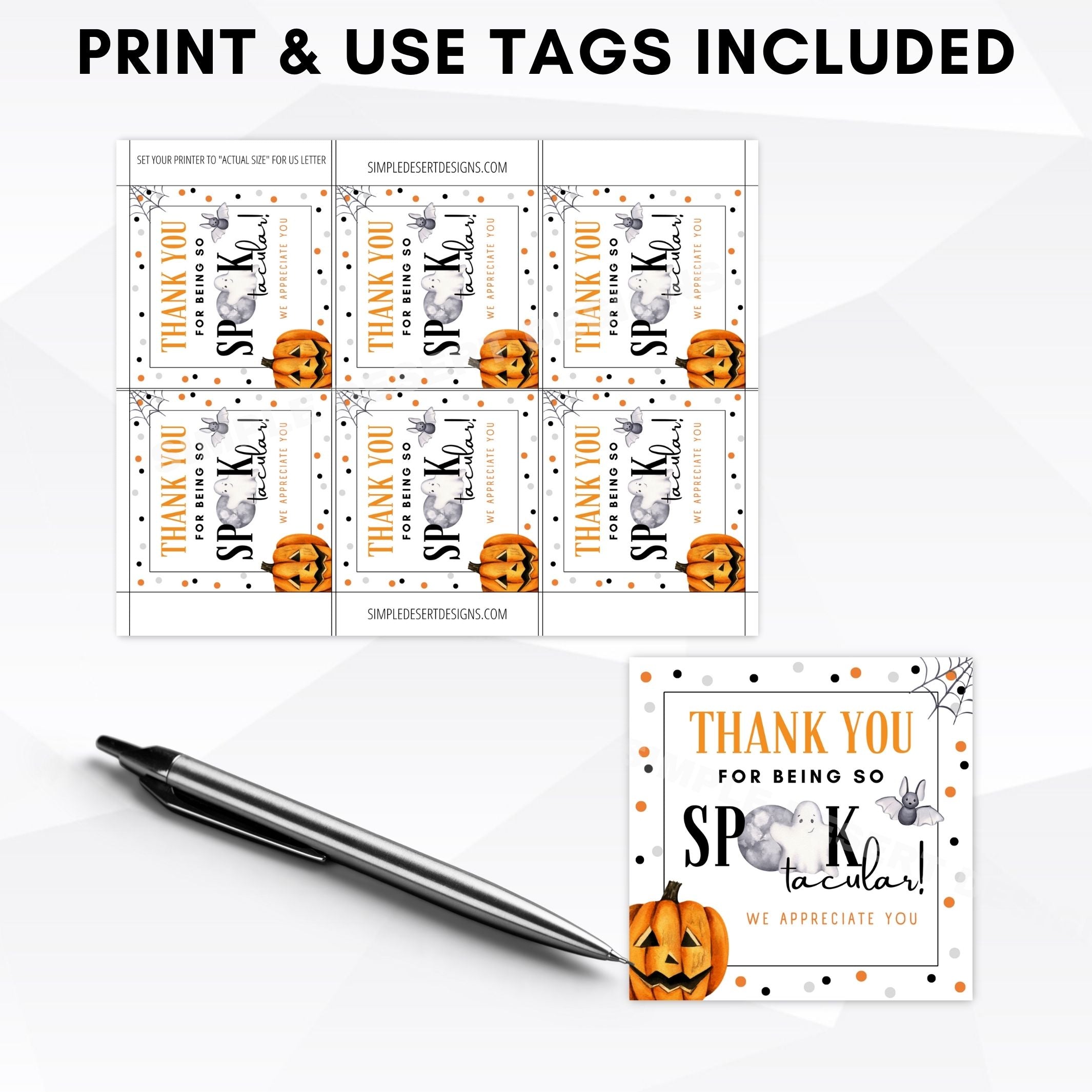 printable halloween tags