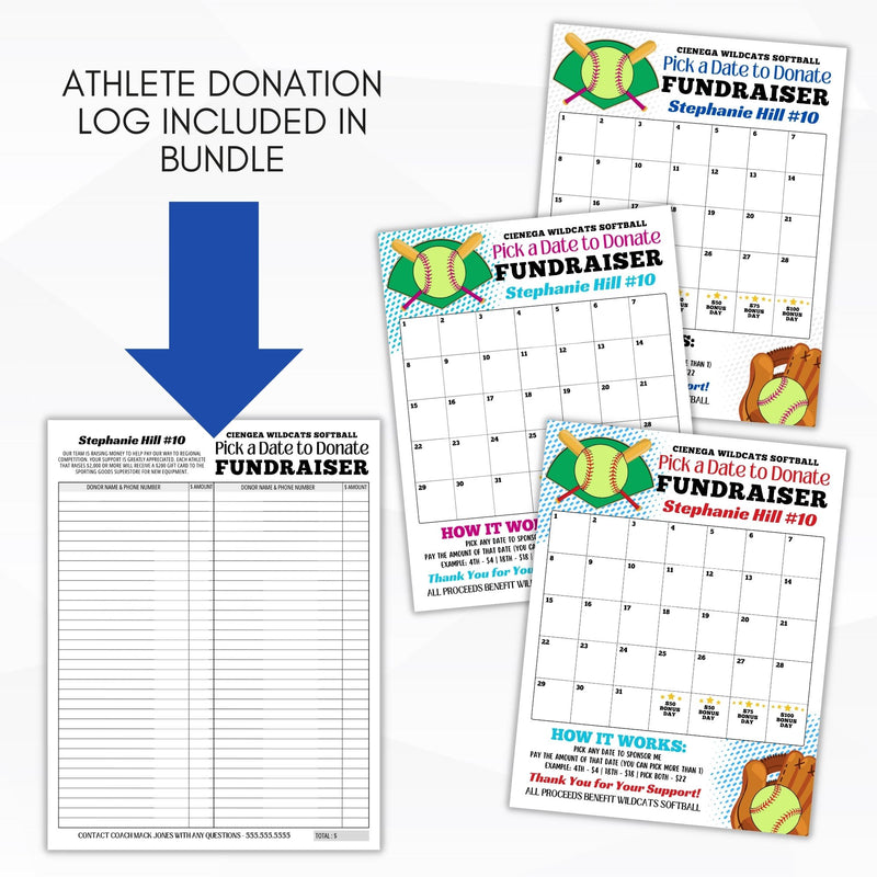 softball team fundraiser ideas