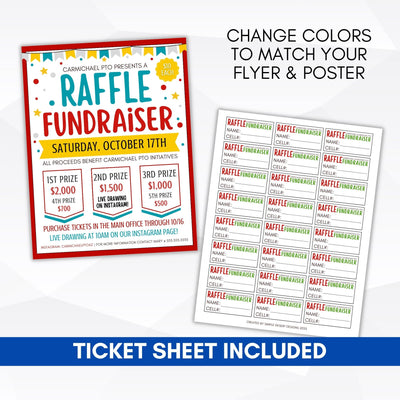 fundraiser raffle tickets