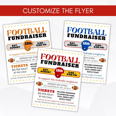 football fundraiser ideas