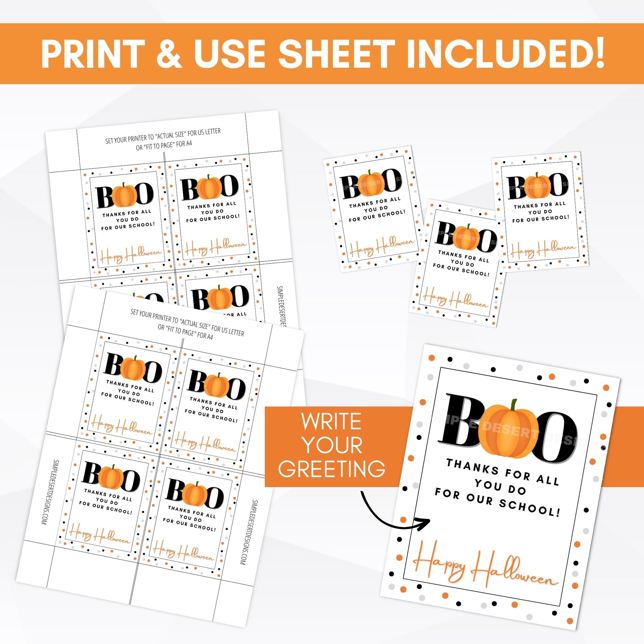 free printable halloween gift tags