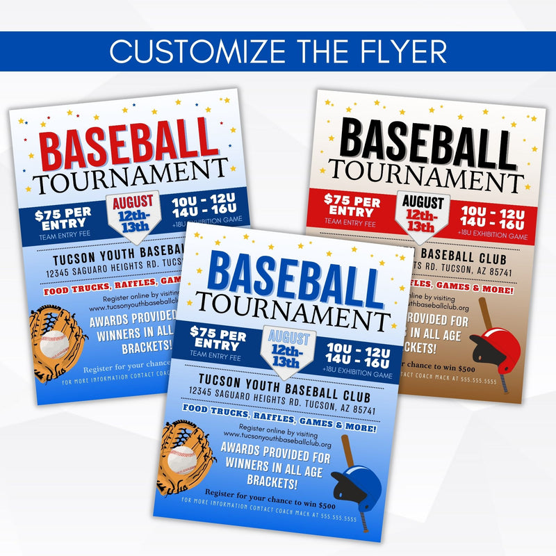 baseball flyer