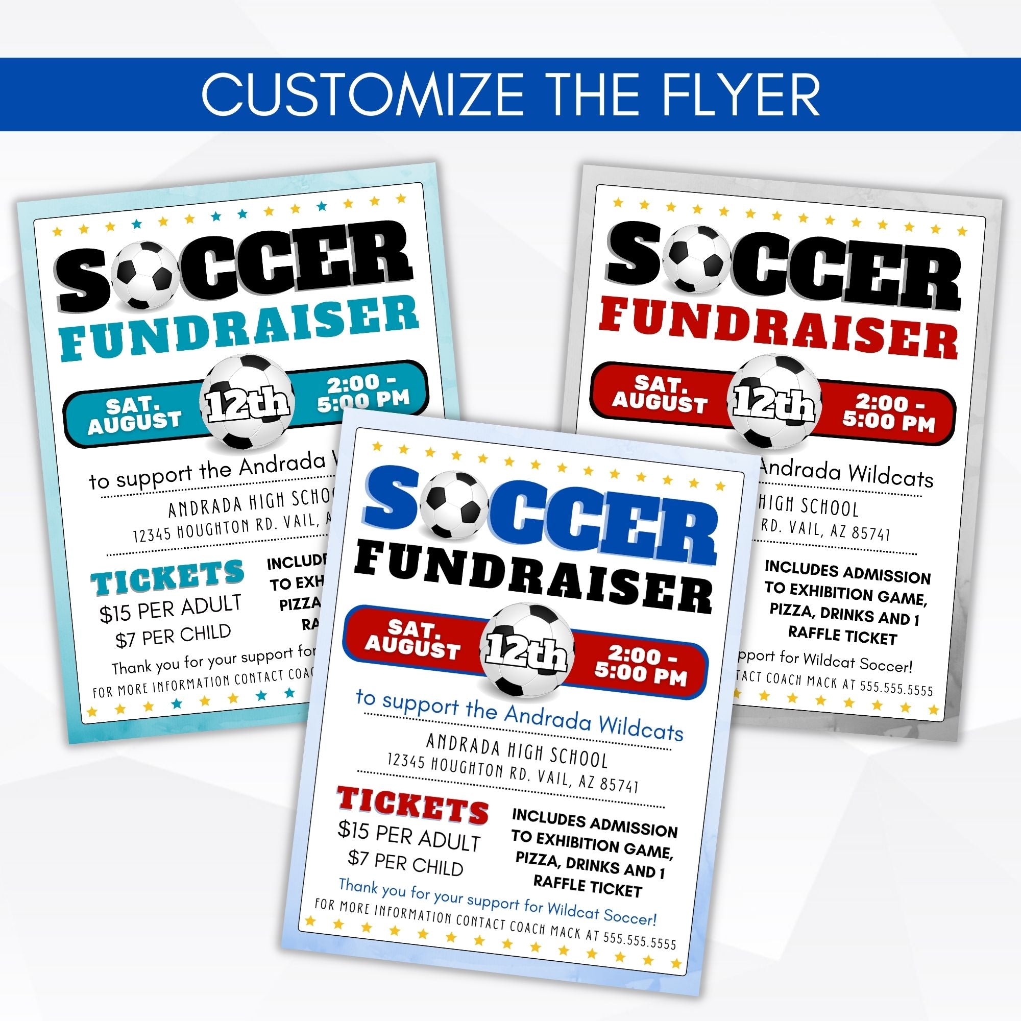 fundraiser for soccer teams