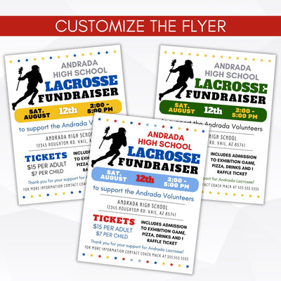 lacrosse fundraiser idea