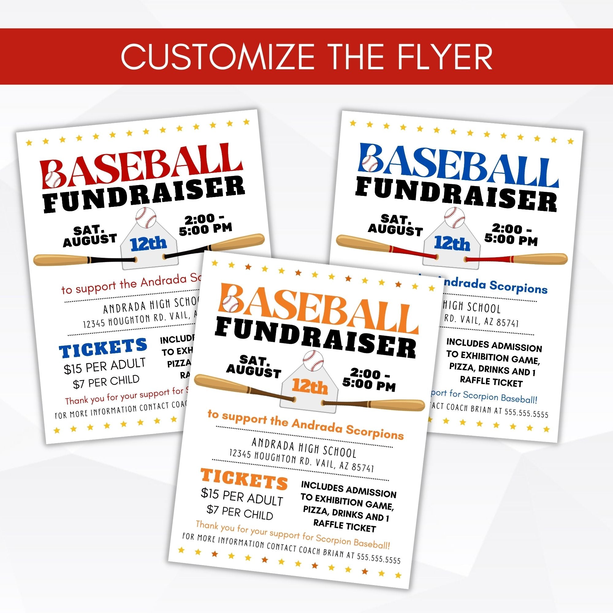 baseball fundraising ideas