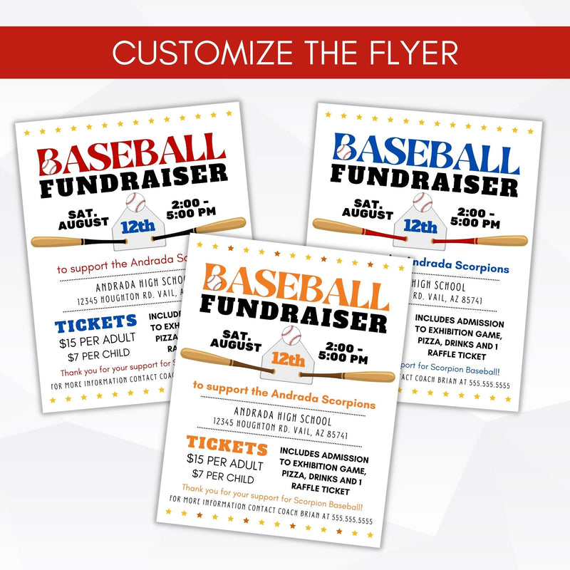 baseball fundraising ideas