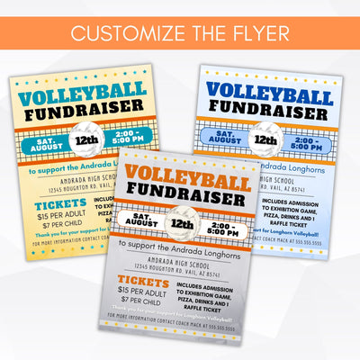 volleyball fundraising ideas