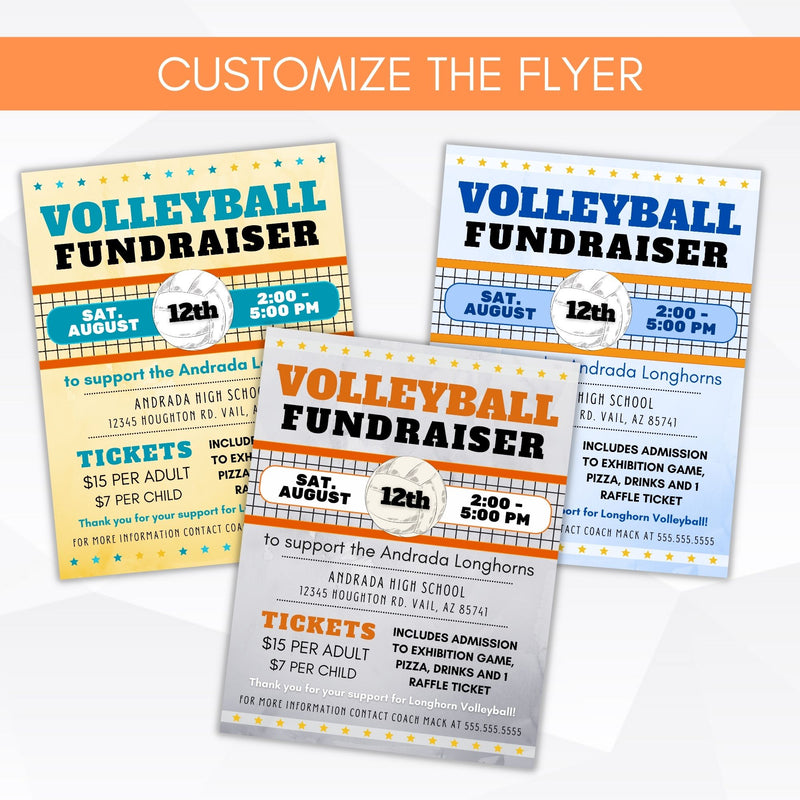 volleyball fundraising ideas