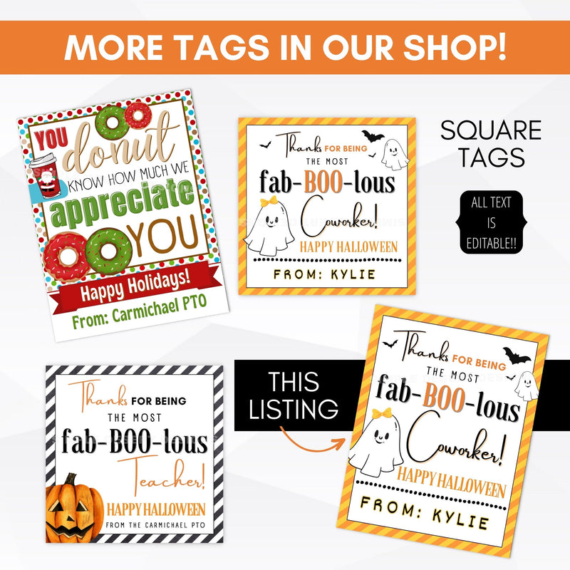 halloween favor tags