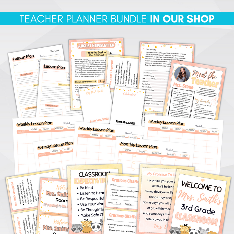 printable lesson plan templates