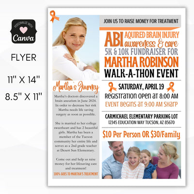 abi awareness walkathon fundraiser for brain injury victims