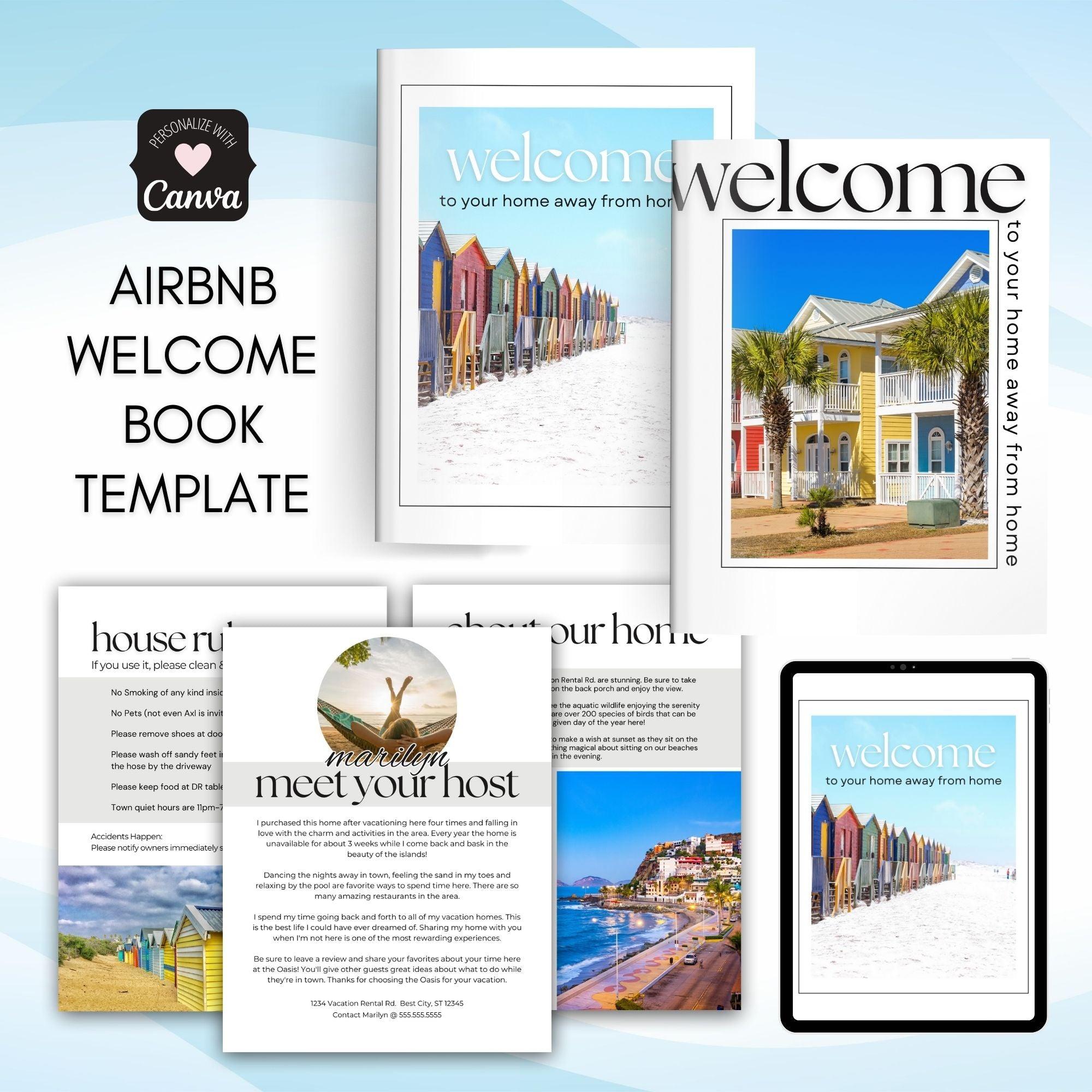 airbnb welcome book