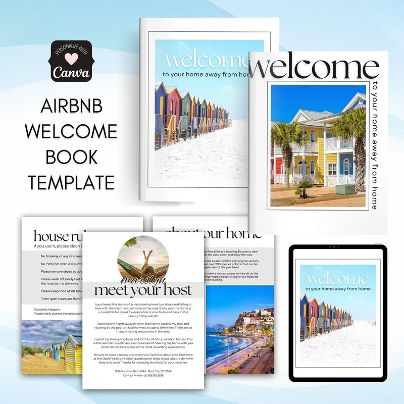 airbnb welcome book