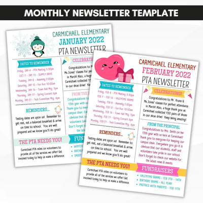 email newsletter template