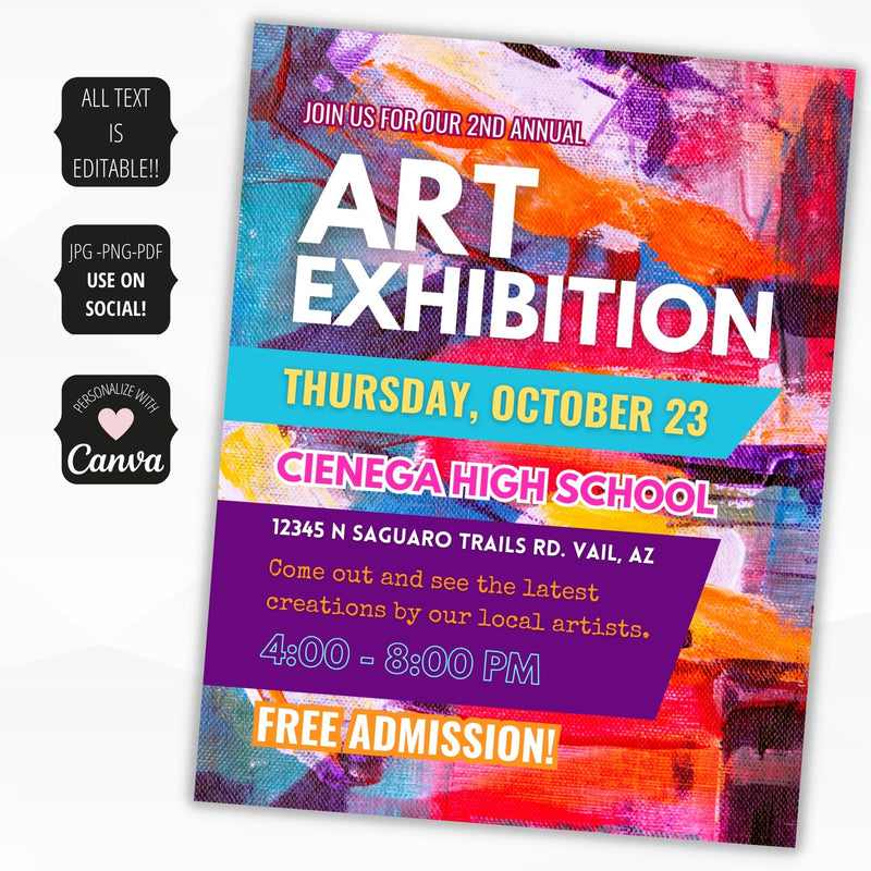 art showcase poster