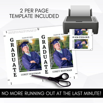 diy editable graduation invitation template