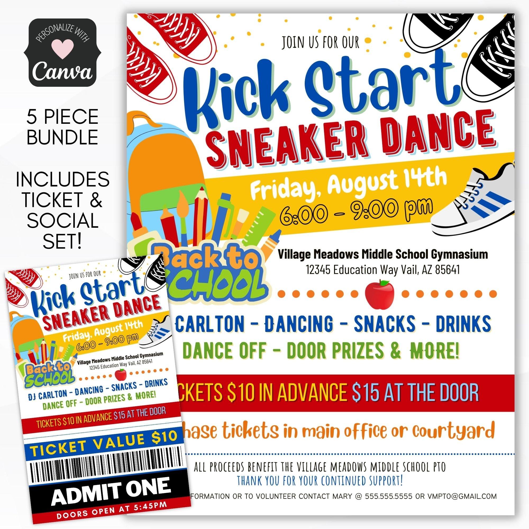 back to school fundraising event idea