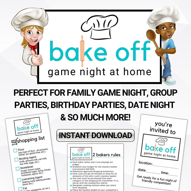 bake off baking competition game