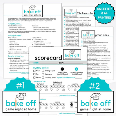 baking birthday party game