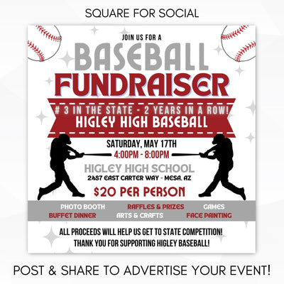 fundraising ideas for baseball teams