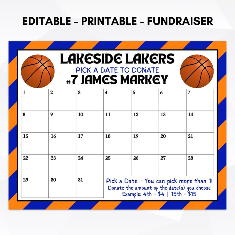 Basketball Cash Calendar Fundraiser Simple Desert Designs basketball-cash-calendar-fundraiser-simple-desert-designs