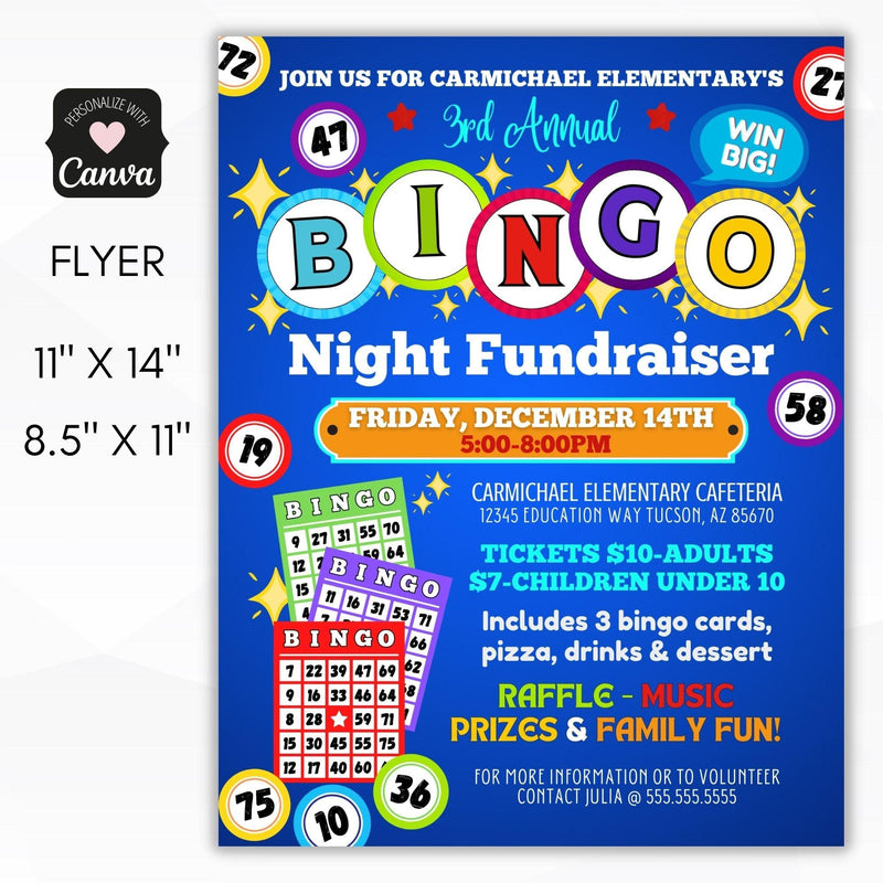 bingo night flyers